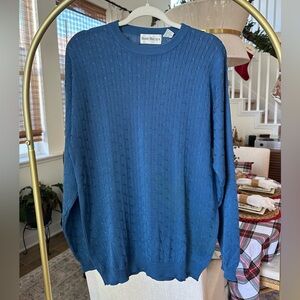 Barry Bricken Men's Crewneck Sweater - Classic Blue